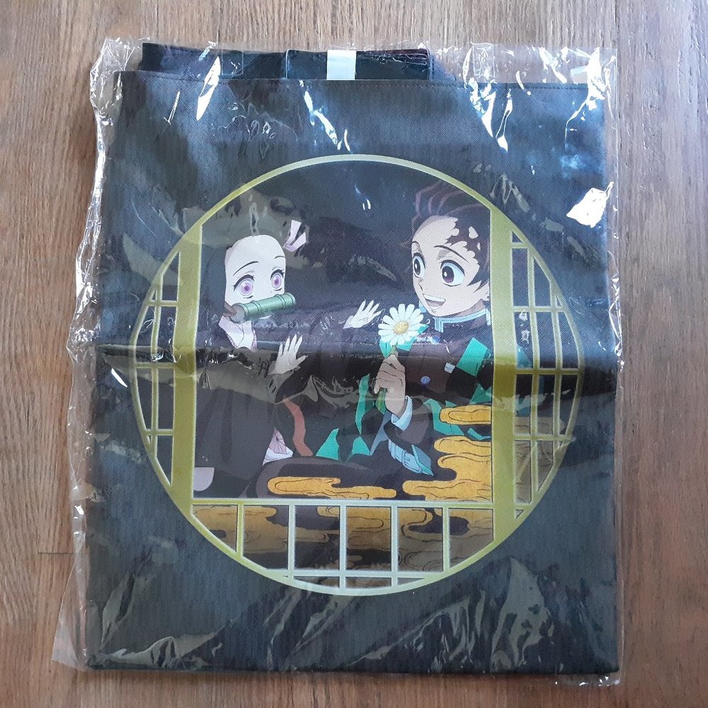 Kimetsu no Yaiba  Kamado Nezuko and Kamado Tanjirou Tote Bag Import